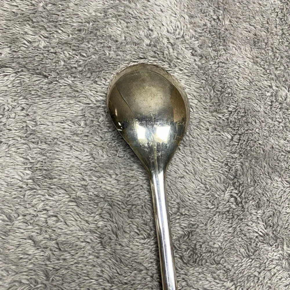 VINTAGE W.A.‎ ITALY SILVERPLATE SALAD Serving Spoon Silver Plated